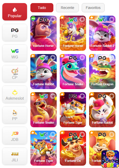 Experiência de Jogos 88pr.com